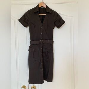 Mexx vintage button up shirt dress, size XS/S